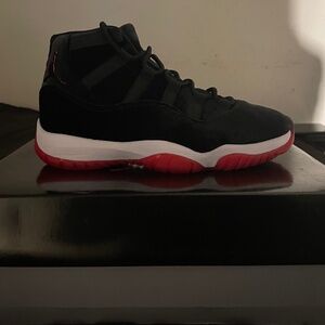 Bred Velvet Jordan 11s